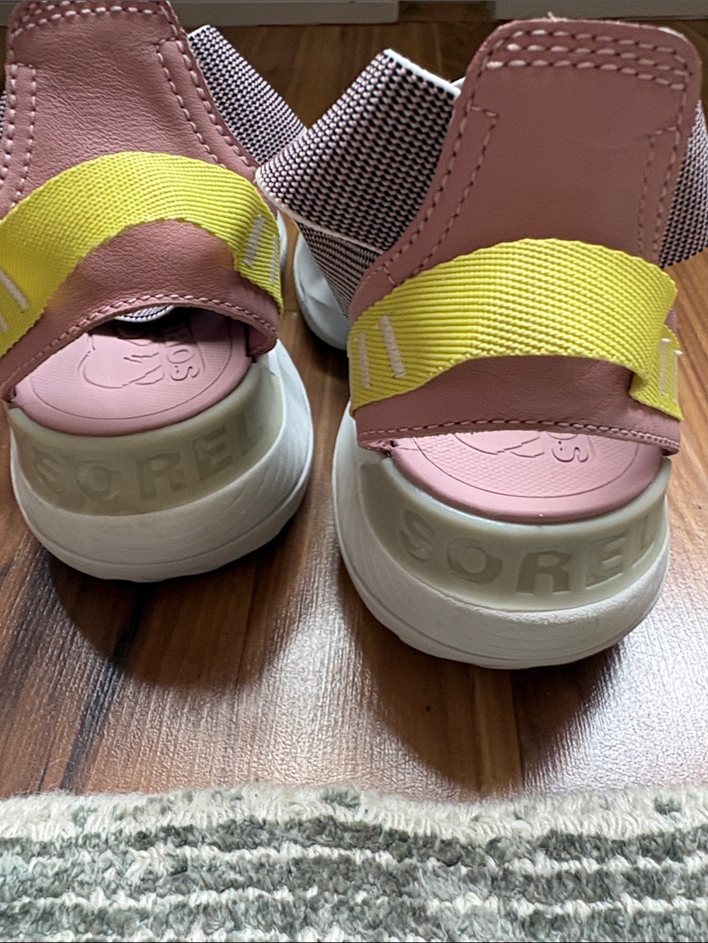 Women’s Pink Strappy Sport Sandals Sorel - Picture 3 of 6